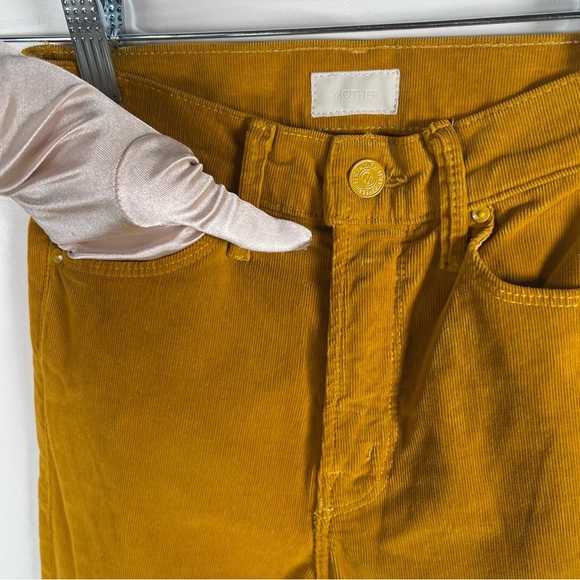 NWT MOTHER USA Made 🇺🇸 THE MID RISE DAZZLER ANKLE HEY-HONEY Corduroy Pants 23 - Picture 13 of 16